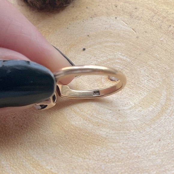 Victorian Opal Diamond Ring - Picture 5 of 5